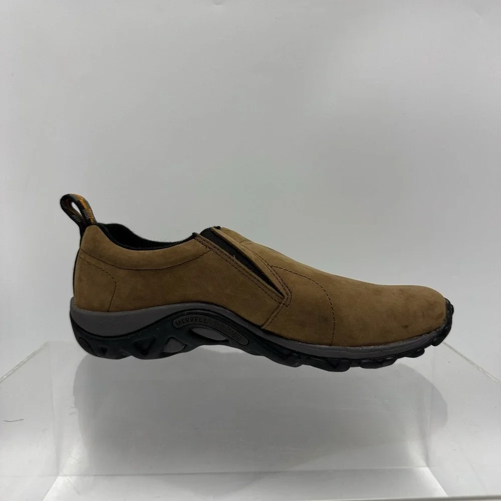 Merrell Nubuck Jungle Moc Brown J60832Z Slip On Shoes Men's Size 9